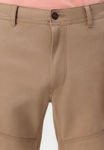 Брюки с накладными карманами