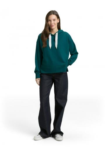 Пуловер с капюшоном