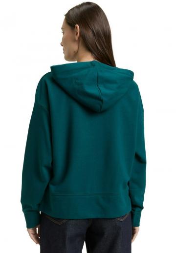 Пуловер с капюшоном