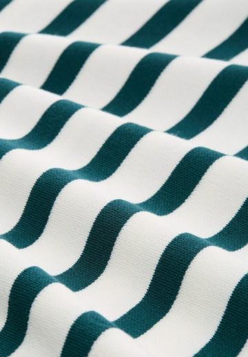 Пуловер в полоску