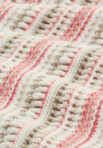 Пуловер в полоску