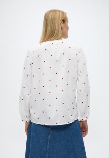 Джинсовая блузка