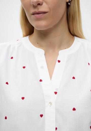 Джинсовая блузка