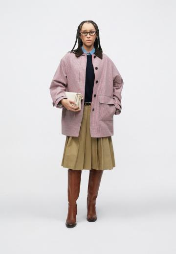 Шерстяное пальто