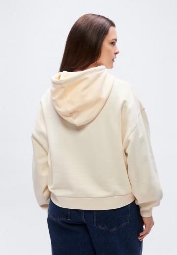 Пуловер с капюшоном