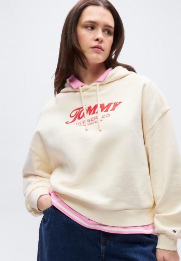 Пуловер с капюшоном