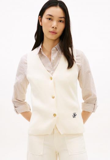 Джинсовая жилетка