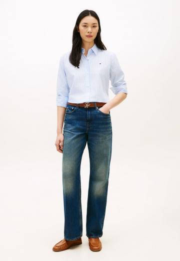 Прямые джинсы