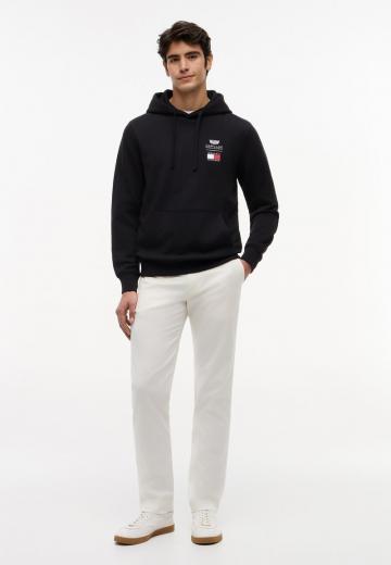 Пуловер с капюшоном