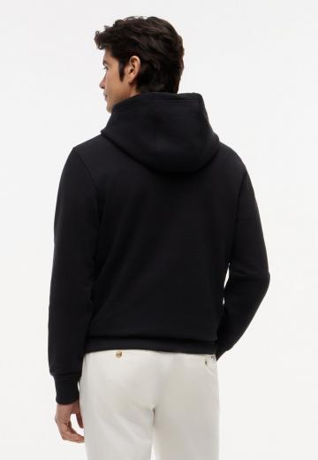 Пуловер с капюшоном