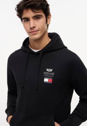 Пуловер с капюшоном