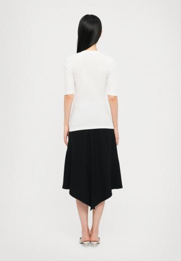 Пуловер с коротким рукавом