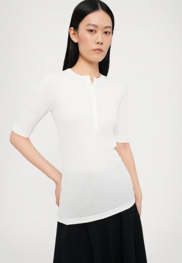 Пуловер с коротким рукавом