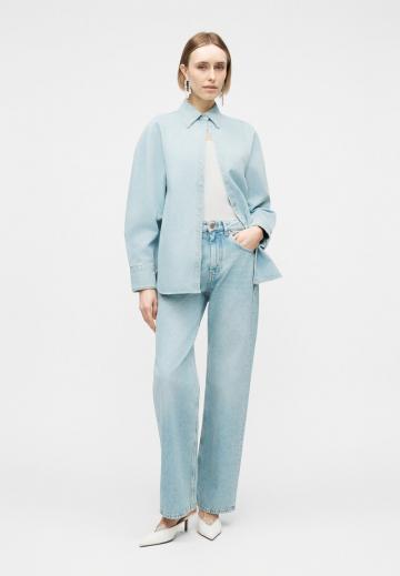 Джинсовая блузка