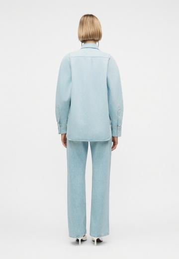 Джинсовая блузка