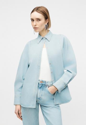 Джинсовая блузка