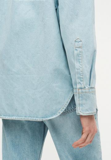 Джинсовая блузка