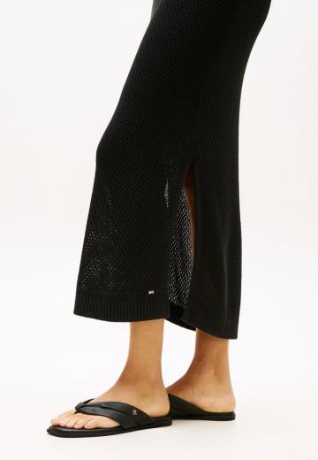 Вязаное платье