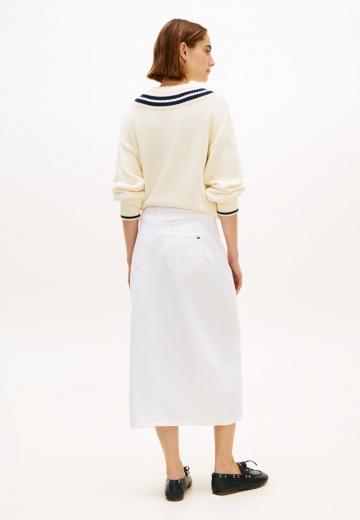 Юбка с накладными карманами