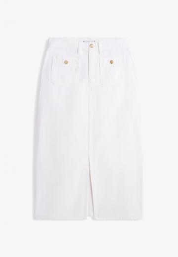 Юбка с накладными карманами