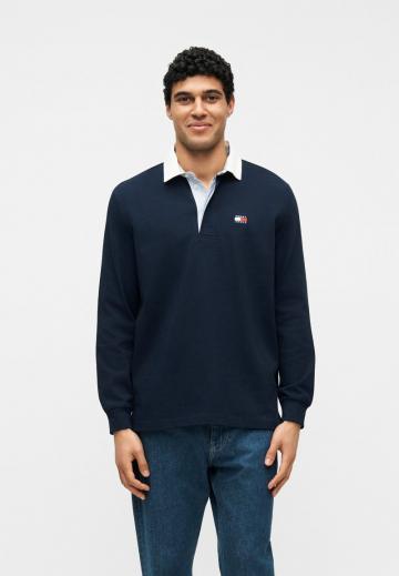 Поло с длинным рукавом