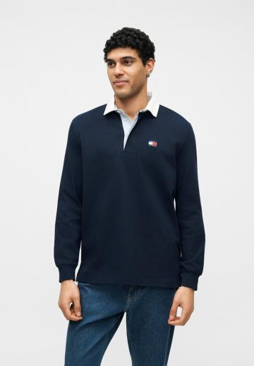 Поло с длинным рукавом