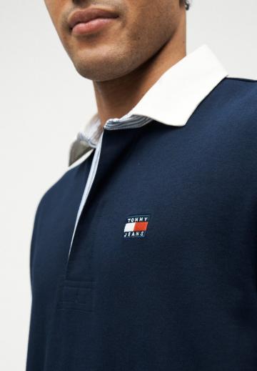 Поло с длинным рукавом