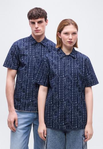 Рубашка с коротким рукавом
