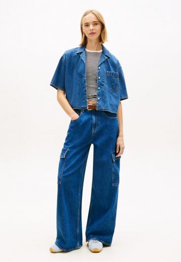 Джинсовая блузка