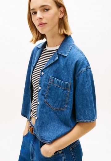 Джинсовая блузка