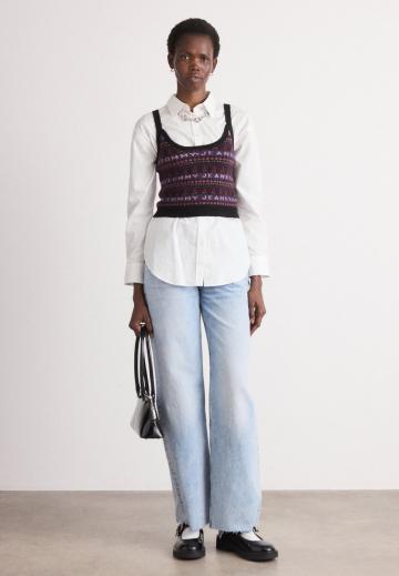 Пуловер без рукавов