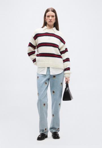 Прямые джинсы