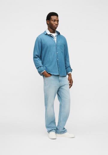 Прямые джинсы