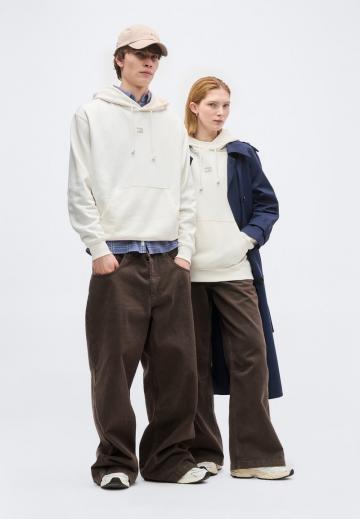 Пуловер с капюшоном