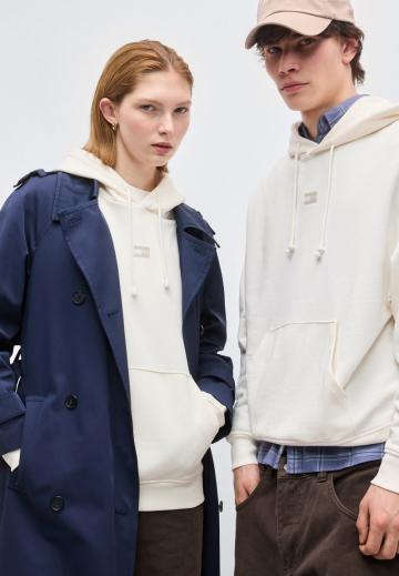 Пуловер с капюшоном