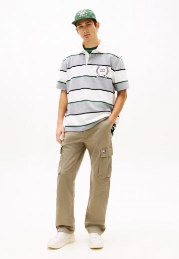 Брюки с накладными карманами