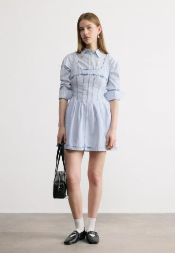 Джинсовый комбинезон