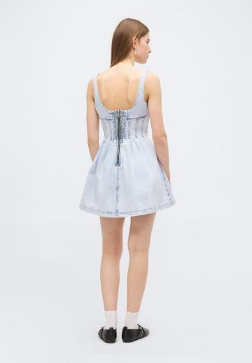 Джинсовый комбинезон