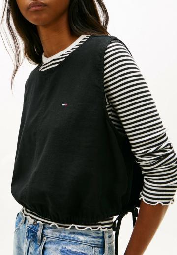 Блузка без рукавов