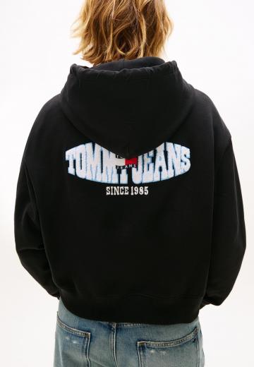 Пуловер с капюшоном