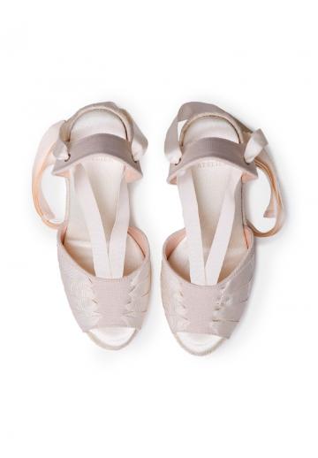 Туфли на танкетке