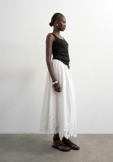 Юбка с воланами