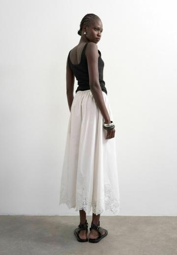 Юбка с воланами