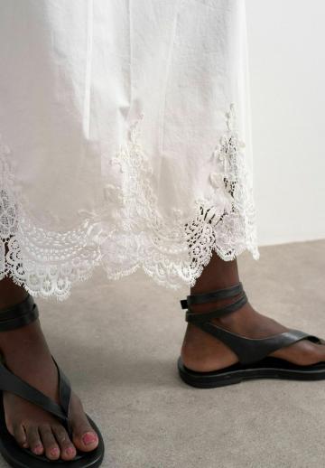 Юбка с воланами