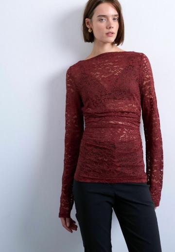 Кружевная блузка