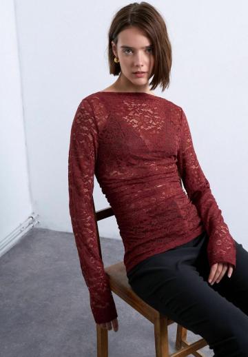 Кружевная блузка