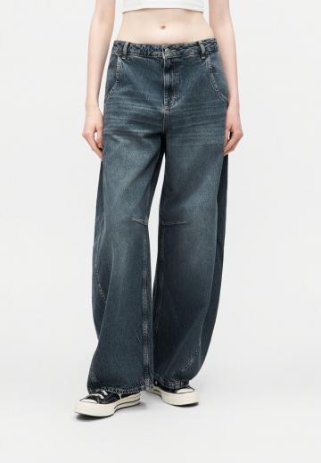 Прямые джинсы