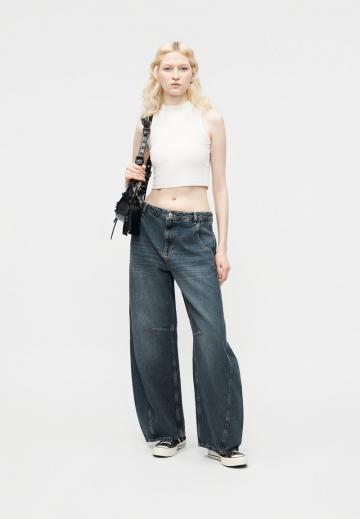 Прямые джинсы