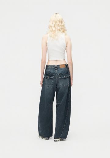 Прямые джинсы