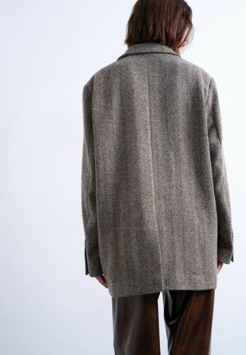 Шерстяное пальто